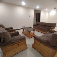 مبل راحتی تمام چوب محکم