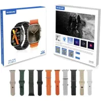 ساعت هوشمند اپل واچ اولترا Wisme WS-X20 + ده بند