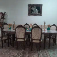 ناهارخوری میزغذاخوری ۷نفره تمیز سالم درحدنو