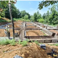 اجرای اسکلت بتونی ،سقف وستون،استخر