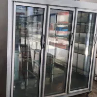 یخچال سه درب سوپرمارکت