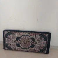 پشت دیواری طرح سنتی .رنگ سورمه ای شیش جفت