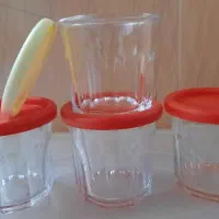 ظرف شیشه ای دردار