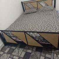 تخت دونفره چوب ام دی اف بسیارتمیز و بادوام