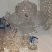 سرویس پذیرایی کریستال نو بدون کارتن  تراش خورده