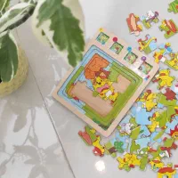 پازل چوبی سه بعدی