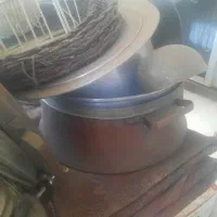 دیگ مسی و ملاقه
