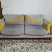 مبل راحتی ۷ نفره چوب راش محکم
