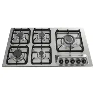 اجاق گاز روکابینتی توکار سرشعله چدن