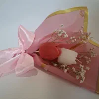 دسته گل شمع