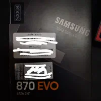 Ssd سامسونگ ۵۰۰ گیگ 870 Evo اس اس دی