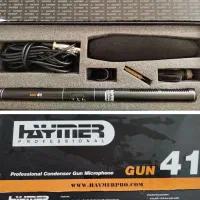 میکروفن وپایه کارت صدا پاپ‌فیلتر ارگ اکوامپلی فایر