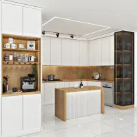 ساخت و تعمیر انواع کابینت کمددیواری وسازه‌های چوبی