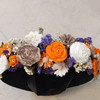 باکس گل گیفت مراسم ترحیم و تولد وارمر گل  نذرشمع