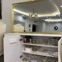 ست کامل کنسول میز تی وی ویترین