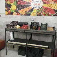 ۳عدد قفسه مناسب میوه فروشی*