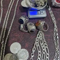 خریدار و فروش زیورآلات نقره انگشتر