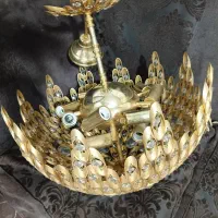 لوستر برنجی