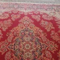 قالی دستباف رنگ قرمز سه در چهار