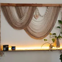 دیوار کوپ مکرومه دست ساز