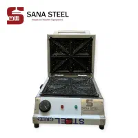 اسنک ساز 4خانه تک درب پنینی میکرصنعتی (سنا استیل )