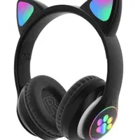 هدفون بلوتوثی رم خور گربه ای پنچه رقص نور P39