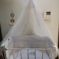 تخت کودک. تخت کنار تخت مادر .گهواره
