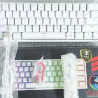 کیبورد مکانیکال  reddragon - K617 FIZZ - سوییچ آبی