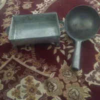 فروش یکعدد ملاقه روحی و منقل کوچک