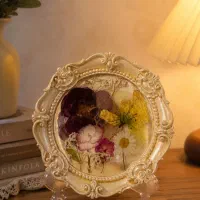 تابلو رزینی با گل طبیعی