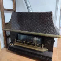 بخاری گازی طرح شومینه
