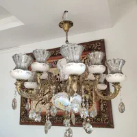 لوستر|لوستر و چراغ آویز|همدان, |دیوار