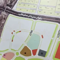 زمین ۱۳۰۰ متری صد در صد تجاری تهاتر دارد