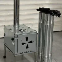 بخاری هیزمی تاشو - model v1