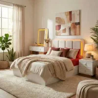 سرویس تخت خواب دونفره ژینا انواع مدل موجود