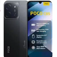 شیائومی پوکوc85گلوبال 256/8مشکی پلمپ شرکتی 18ماه