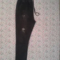 دو شلوار لی مشکی و ابی