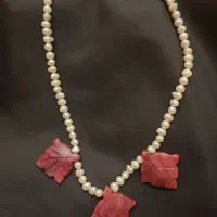 گردنبند اصل  مروارید پرورشی