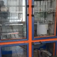 یخچال ویترین چهار در در حد نو