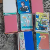 انواع دفتر مداد رنگی و خط کش