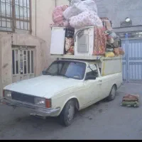 حمل بار واثاثیه منزل وانت نیسان مزدا خاور با کارگر