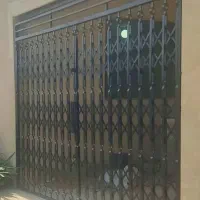 نصب قفل محافظ حفاظ آپارتمان.درب اکاردیونی ریلی شیک