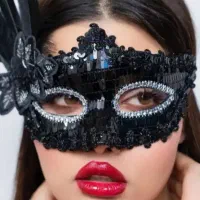 نقاب فانتزی و وسایل زوجین