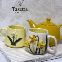 ماگ سرامیکی گل نرگس