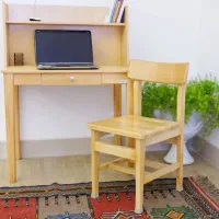 میز تحریر و مطالعه ( کتابخانه دار )