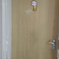 5عدر چوبی همراه با قفل و دستگیره
