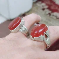 انگشتر نقره عقیق یمنی