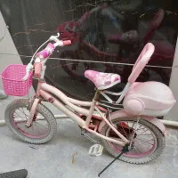 دوچرخه دخترونه صورتی قشنگ