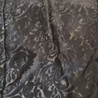 قواره چادر مشکی و پارچه گیپور مجلسی
