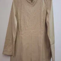 مانتو مجلسی خامه دوزی شده نو برند
